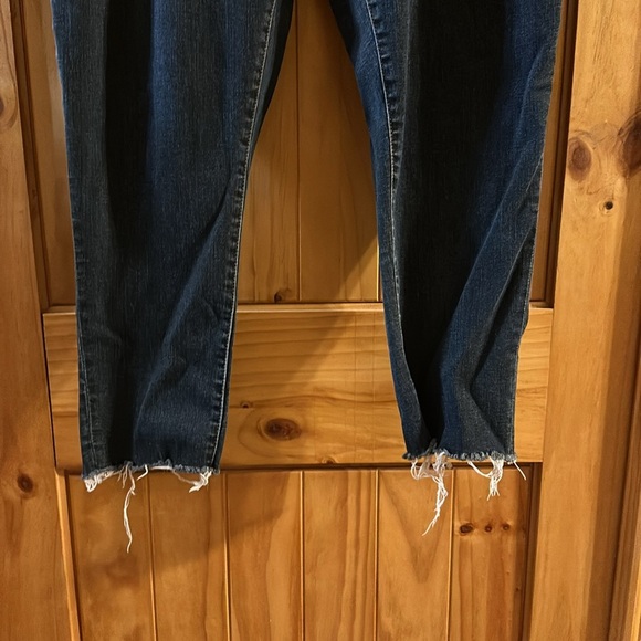 LuLaRoe Dark Blue Straight Leg Stretch Jeans - Picture 2 of 7